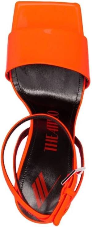 The Attico De Attico Sandals Orange Oranje Dames