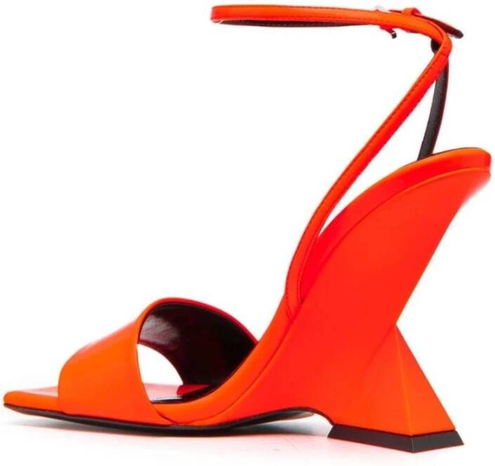 The Attico De Attico Sandals Orange Oranje Dames