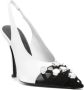 The Attico Fiona Slingback High Heels White Dames - Thumbnail 4