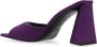 The Attico Gehakte pantoffels Mini Devon Purple Dames - Thumbnail 5