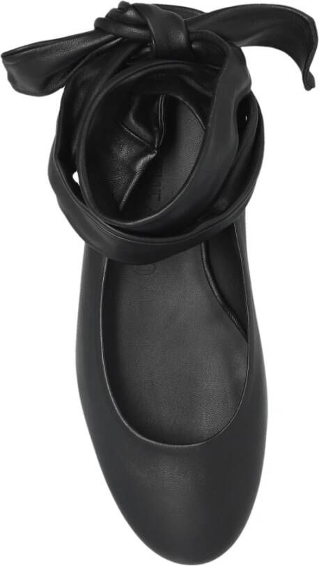 The Attico Leren schoenen Cloe Black Dames