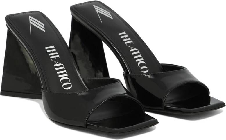 The Attico Mini Devon Sandalen Black Dames