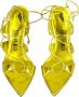 The Attico Renee Gelamineerde Sandalen Yellow Dames - Thumbnail 4