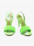 The Attico Sandals REM 136 Green Dames - Thumbnail 6