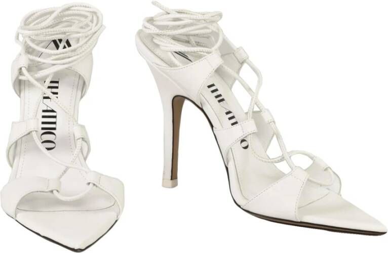 The Attico Schoenen White Dames