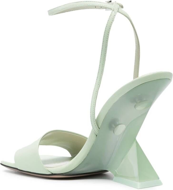 The Attico Shoes Green Dames