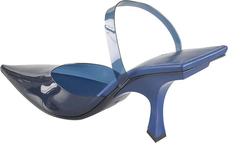 The Attico Stijlvolle Sandalen Blue Dames