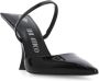 The Attico Ester Slingback Patent Leren Schoenen Black Dames - Thumbnail 14