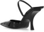 The Attico Ester Slingback Patent Leren Schoenen Black Dames - Thumbnail 15