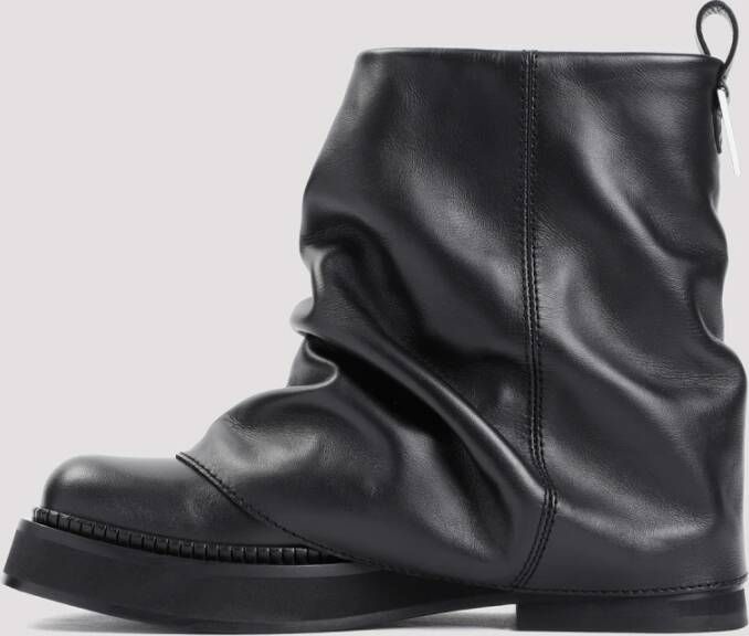 The Attico Zwarte Mini Robin Boot Black Dames