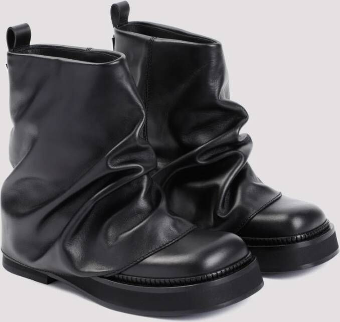 The Attico Zwarte Mini Robin Boot Black Dames