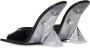 The Attico Zwarte Patentleren Kristal Wig Sandalen Black Dames - Thumbnail 3