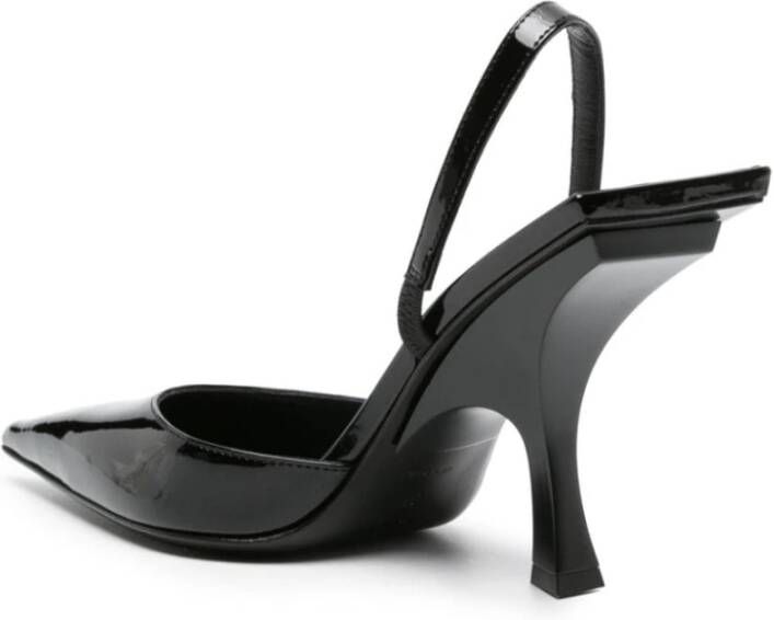 The Attico Zwarte Pumps Schoenen Ss24 Black Dames