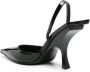 The Attico Ester Slingback Patent Leren Schoenen Black Dames - Thumbnail 3