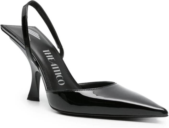 The Attico Zwarte Pumps Schoenen Ss24 Black Dames