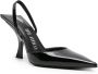 The Attico Ester Slingback Patent Leren Schoenen Black Dames - Thumbnail 5