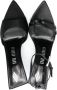 The Attico Zwarte Sandalen Ester Mismatch Stijl Black Dames - Thumbnail 3