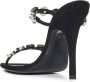 The Attico Zwarte Venus Sandalen Stiletto Hakken Black Dames - Thumbnail 9