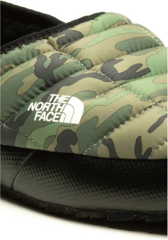 The North Face Grijze Sneakers Nuptse Mule Gray Heren