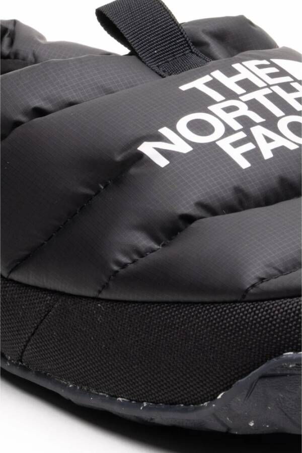 The North Face Zwarte Sneakers Nuptse Mule Black Heren