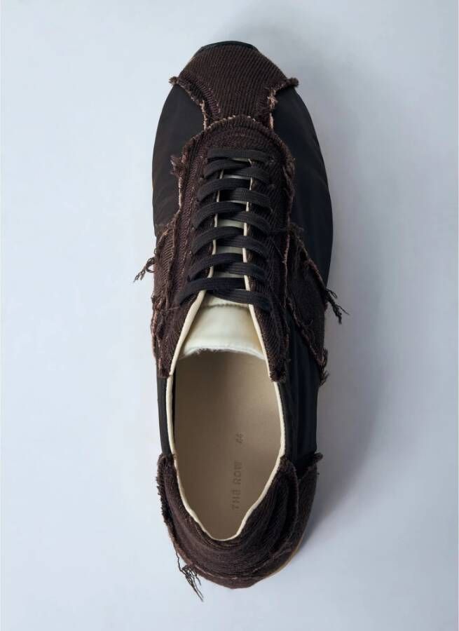 The Row Contrastpaneel Lage Sneakers Brown Heren