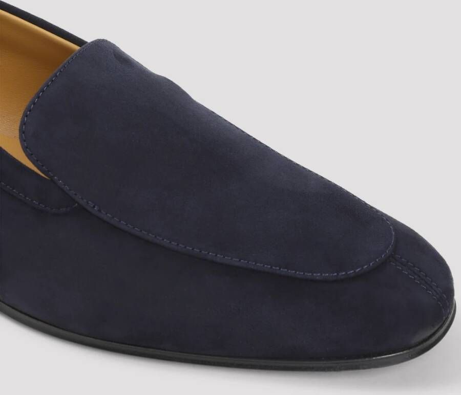 The Row Diepblauwe Sophie Loafer Blue Dames