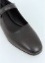 The Row Leren Ballerina Flats Ronde Neus Riem Black Dames - Thumbnail 2