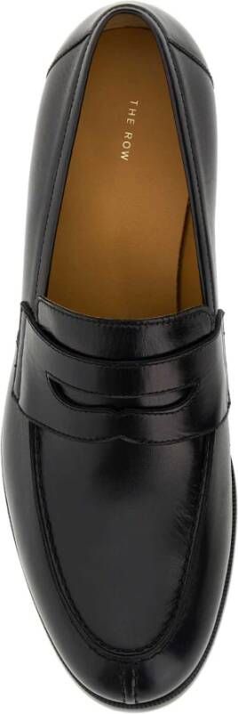 The Row Loafers Black Dames