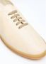 The Row Nappa Leren Vetersneakers Beige Dames - Thumbnail 2