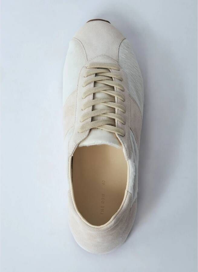 The Row Pony-Hair Lage Sneakers Beige Dames