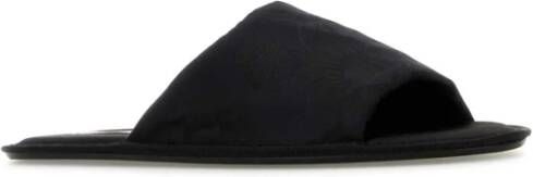 The Row Satin Frances Slippers Black Dames