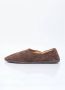 The Row Suede Canal Slippers Brown Heren - Thumbnail 4