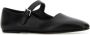 The Row Leren Ballerina Flats Ronde Neus Riem Black Dames - Thumbnail 9