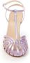 The Seller Elegante T-Bar Sandaal Purple Dames - Thumbnail 5