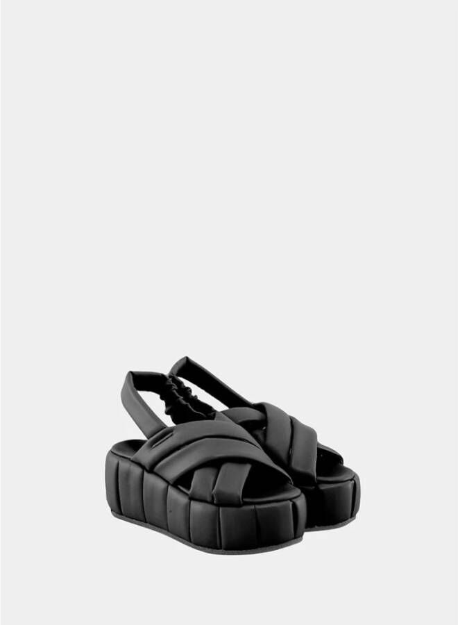 THEMOIRè Flat Sandals Black Dames