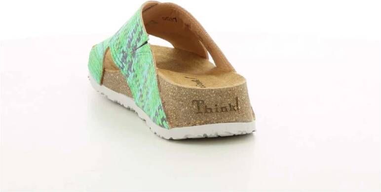 Think! Groene Damesschoenen Koak Green Dames