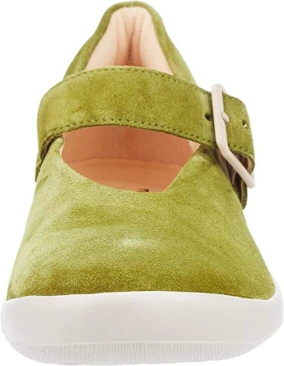 Think! Groene Duif Pantoffels Green Dames