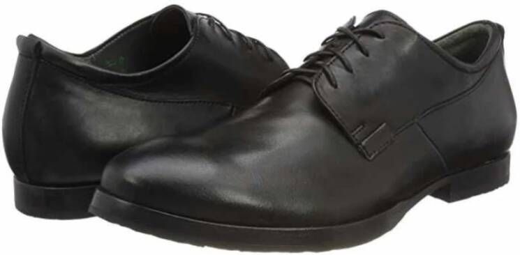 Think! Zwarte Veterschoenen Black Heren