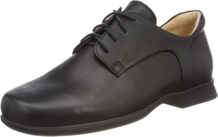 Think! Zwarte Veterschoenen Black Heren