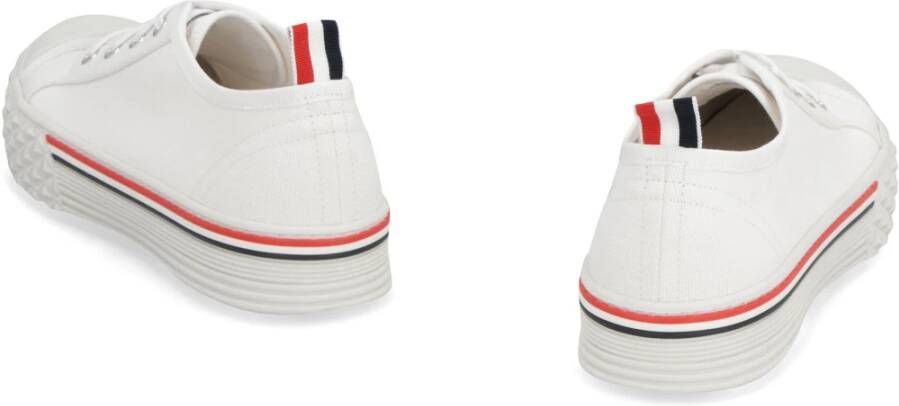 Thom Browne Canvas lage sneakers White Heren