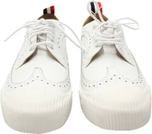 Thom Browne Leather sneakers White Dames