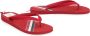 Thom Browne Rubber teenslippers Tricolor Detail Red Heren - Thumbnail 2