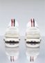 Thom Browne Alumni Trainer Sneakers met Tricolor Detail White Heren - Thumbnail 11