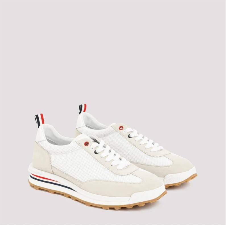 Thom Browne Witte Tech Runner Sneakers Multicolor Heren