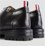 Thom Browne Zwarte Leren Derby Schort Schoenen Black Heren - Thumbnail 5