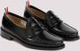 Thom Browne Zwarte Leren Loafers Black Heren - Thumbnail 3