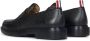 Thom Browne Zwarte Penny Loafers Rubberen Zool Black Heren - Thumbnail 3