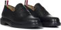 Thom Browne Zwarte Penny Loafers Rubberen Zool Black Heren - Thumbnail 2