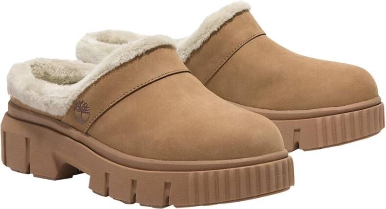 Timberland Beige Field Dames Gevoerde Schoenen Beige Dames