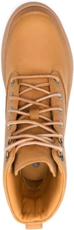 Timberland Beige Veterschoenen Enkellaarsjes Beige Dames